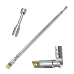 6 secties telescoopantenne vervanging tot 60 cm