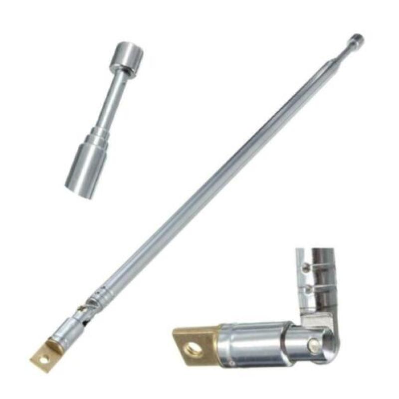 6 secties telescoopantenne vervanging tot 60 cm