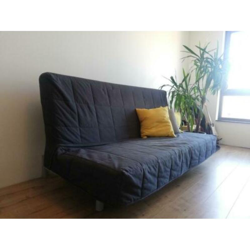Beddinge slaapbank bank ikea + topping /topmatras tuddal