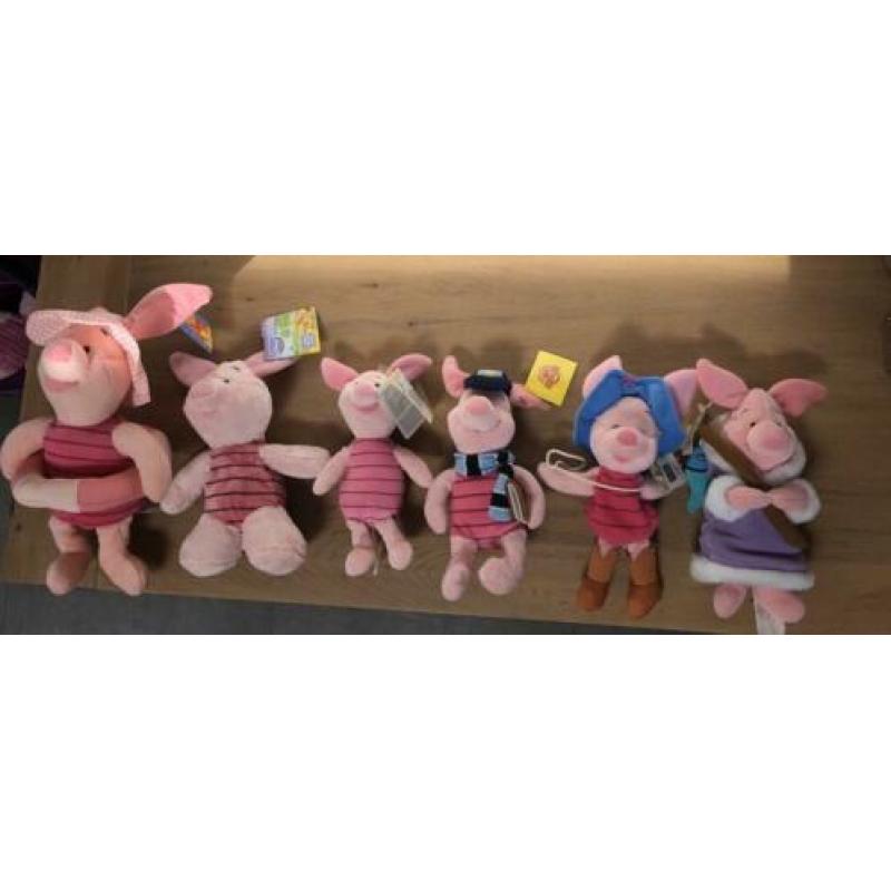 Piglet / knorretje nieuw met kaartjes er aan