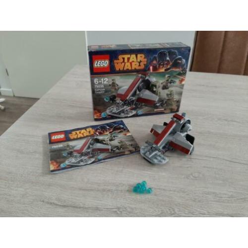 Lego Star Wars 75035 Kashyyyk Troopers zonder poppetjes