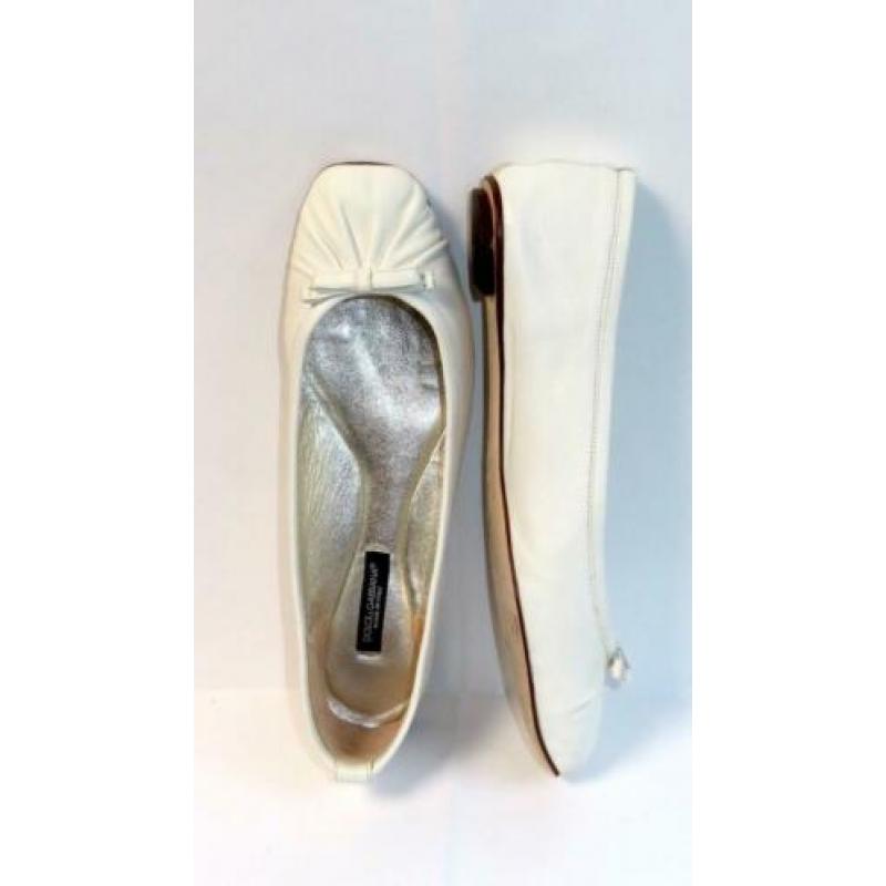 DOLCE & GABBANA exclusieve leren ballerinas-instappers 37