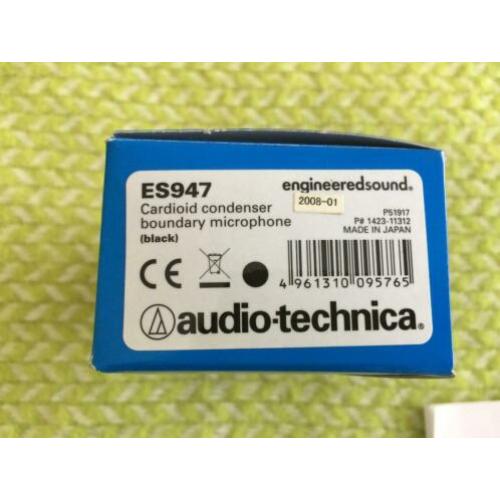 Set van 2 Audio technica ES947 microfoons