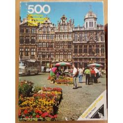 3 leuke puzzels van 500 stukjes
