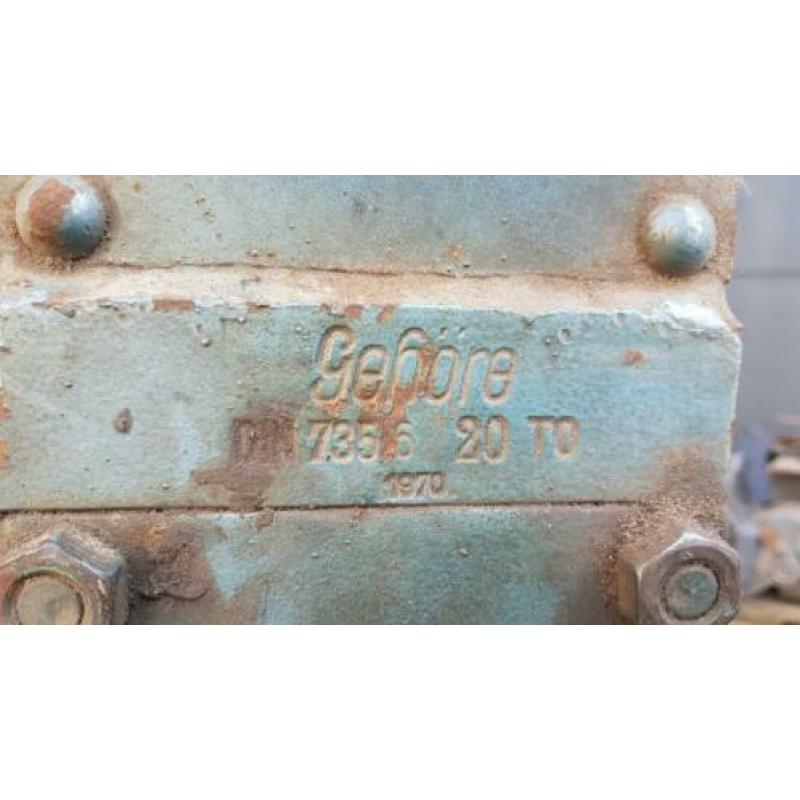 Dommekracht 20tons merk: Gehore 1970
