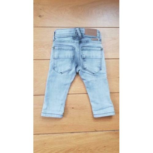 FDC jogjeans spijkerbroekjes *nieuw* grijs / blauw, 68 / 74