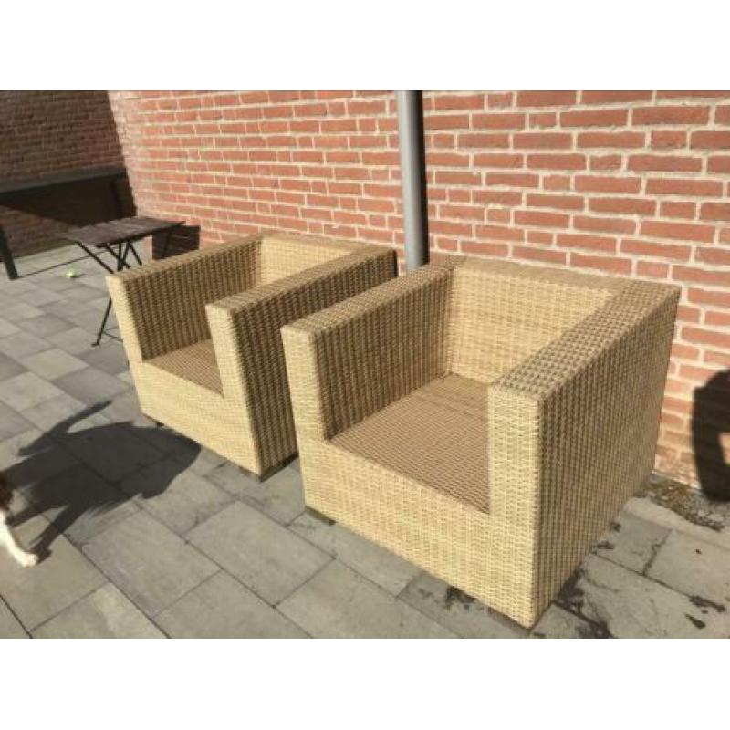 2 mooie tuinstoelen. (Bois le Duc)