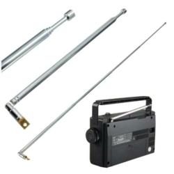 6 secties telescoopantenne vervanging tot 60 cm