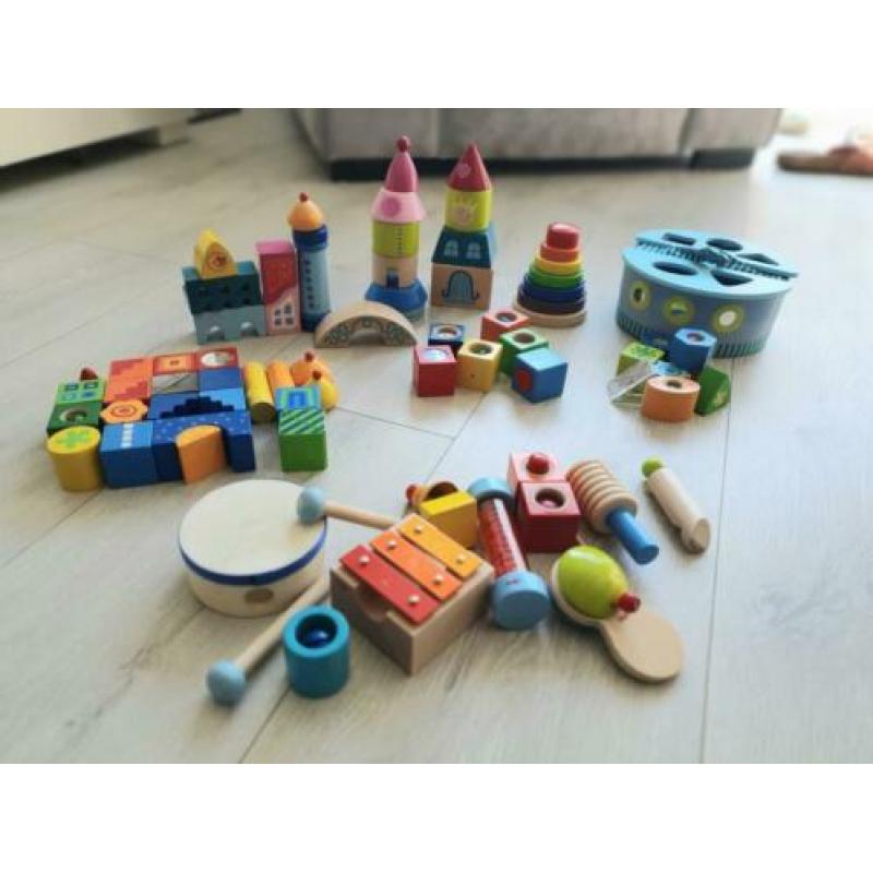Haba houten blokken verzameling