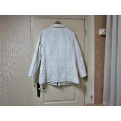 Bonita witte jas-bodywarmer 4 buiten en 1 binnenzak Mt 46-48