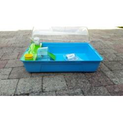 Hamsters, muis, kleine rat hok