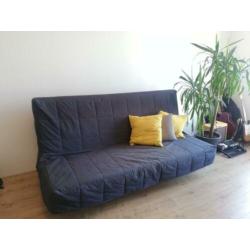 Beddinge slaapbank bank ikea + topping /topmatras tuddal