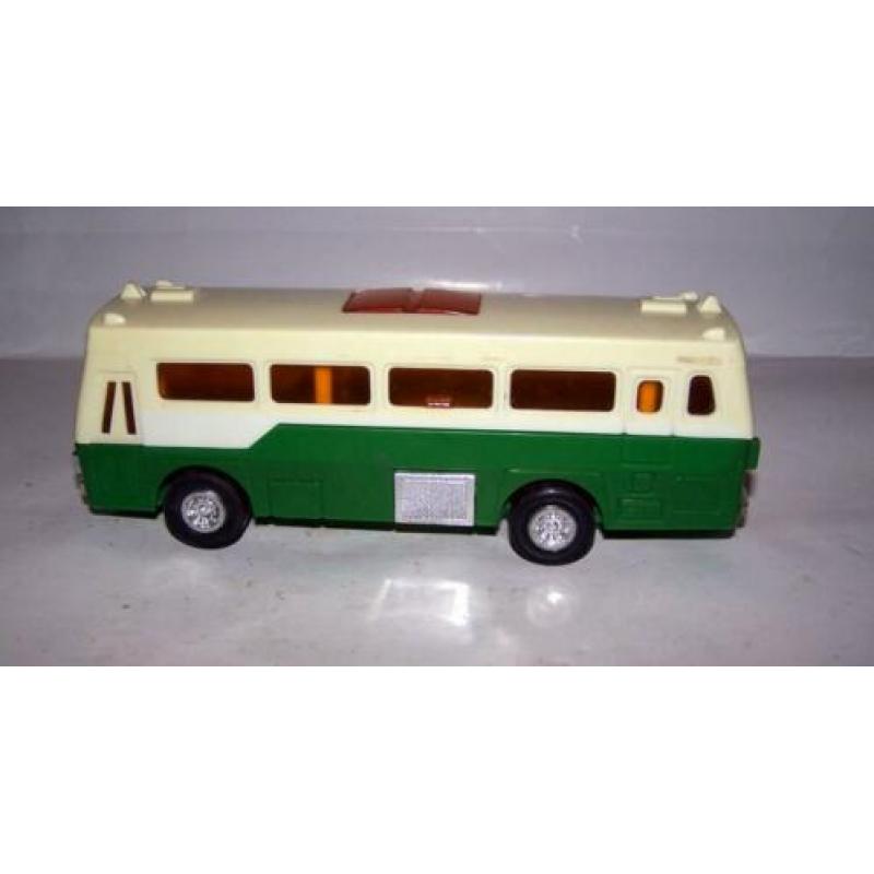 Vintage jaren '60 plastic busmodel. Lucky-Hong Kong. Nwst.