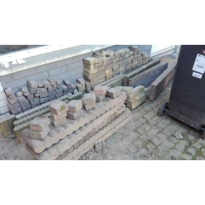 Tegels en palissades