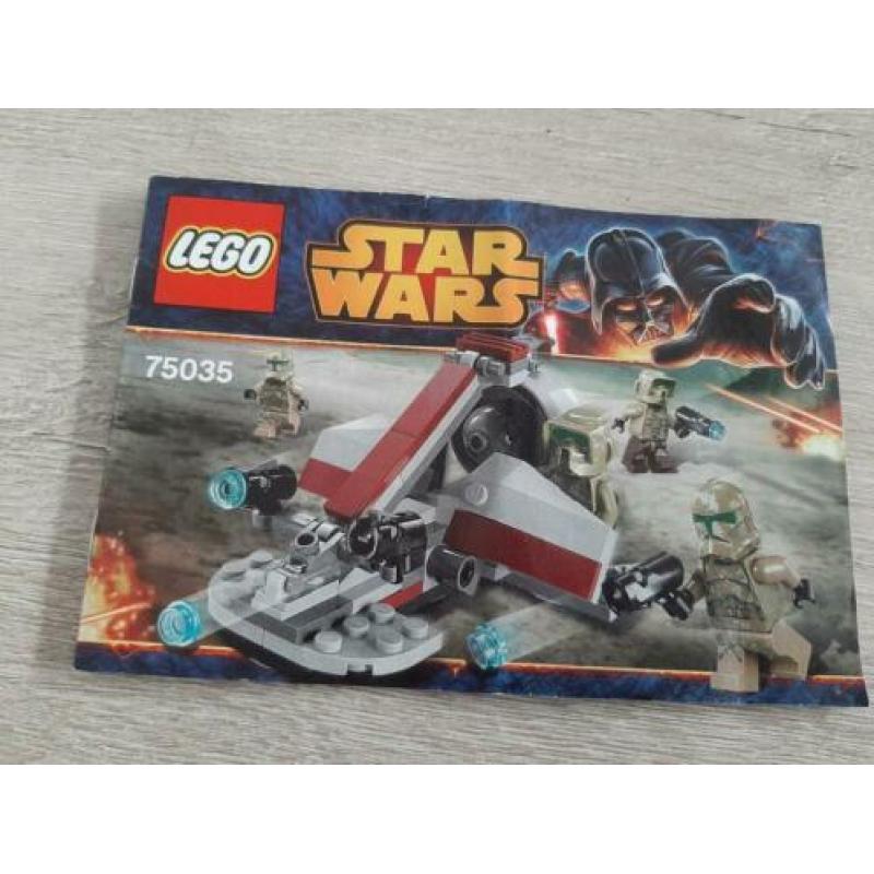 Lego Star Wars 75035 Kashyyyk Troopers zonder poppetjes