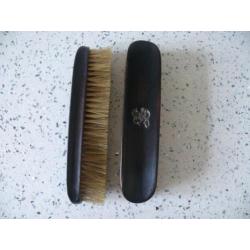 Antieke Ebony hout borstels, ebbenhout