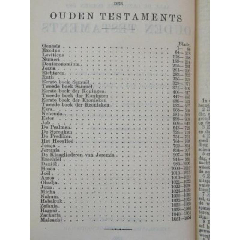 Oude testament, 1905.