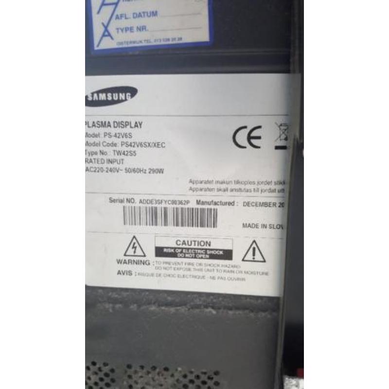 Samsung Plasma tv