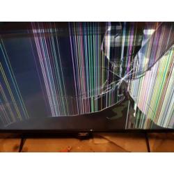 Philips smart tv 4k met schad