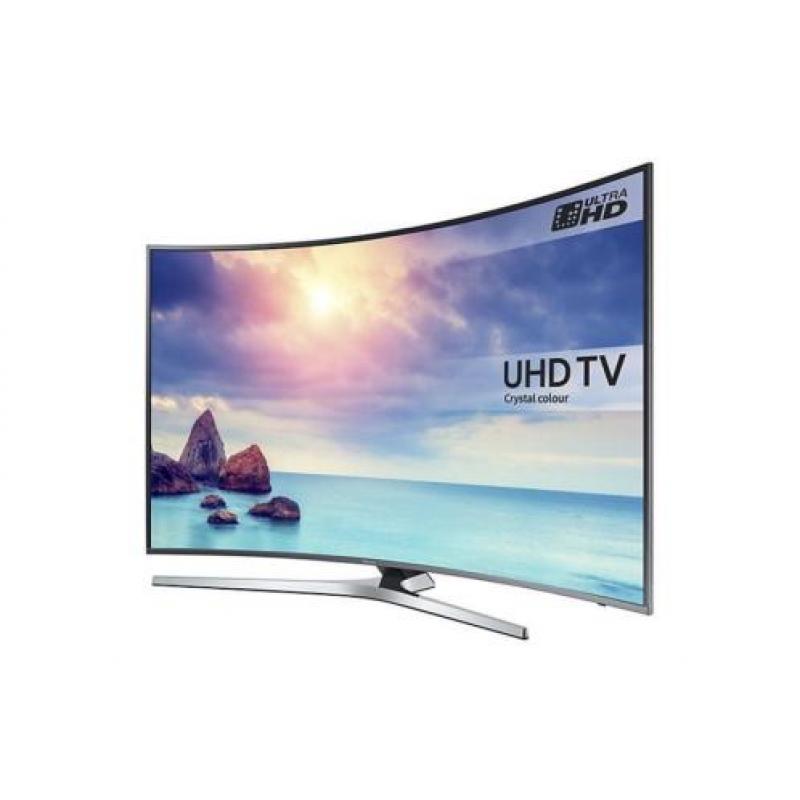 Samsung Curved TV 4K UHD UE55KU6650 Zilver