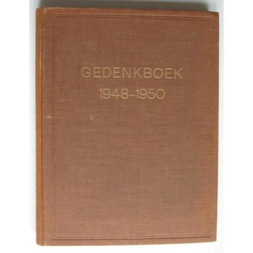 Gedenk-/Fotoboek Utrechtse Tandheelkundige Studenten´48-´50
