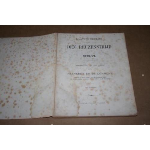 Den Reuzenstrijd 1870/71 - Frankrijk e/d Commune - Zeldzaam!