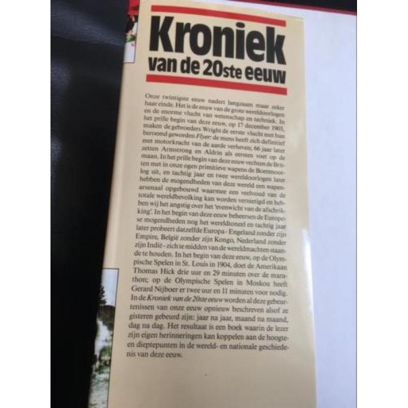 Boek: Kroniek vd 20e eeuw