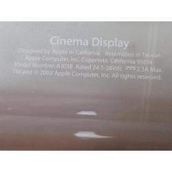 Apple Cinema 20 inch display, breedbeeld. A1038