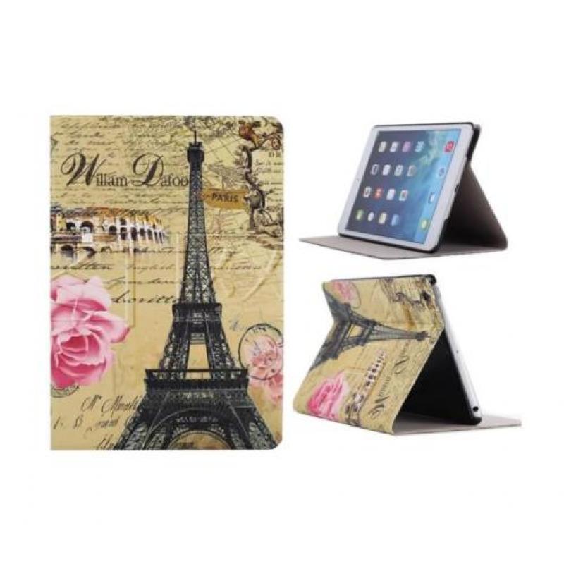 iPad 2 3 4 hoes hoesje case Eiffeltoren Willam Dafoo Parijs