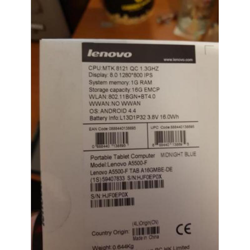 Lenovo tab a8 ( tablet)