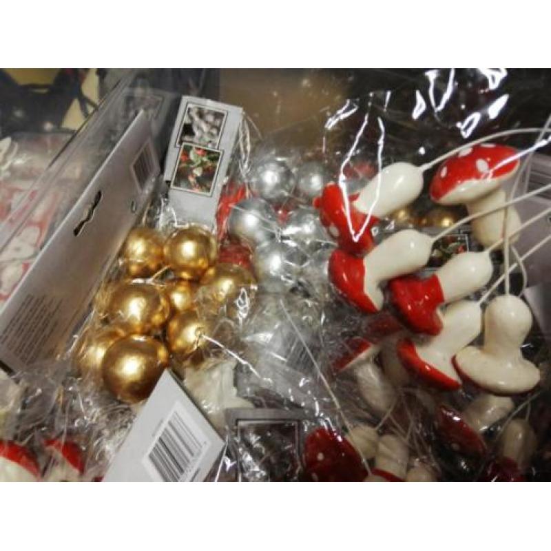 Kerststekers voor kerststukjes, krans, kerstboom, etc