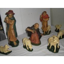 oude kerstgroep kerststal no 3