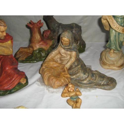 oude kerstgroep kerststal no 3