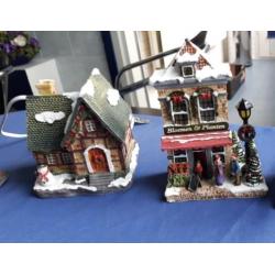 Kersthuizen en huisjes