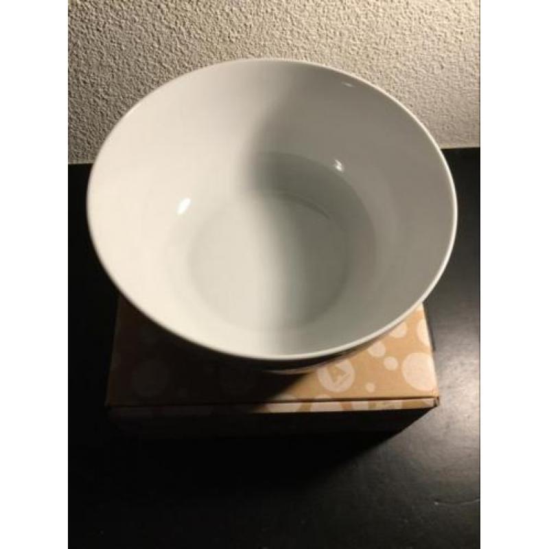 Alessi schaal porselein kerst AMGI56 W "Get nuts!" nieuw