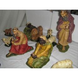 oude kerstgroep kerststal no 3