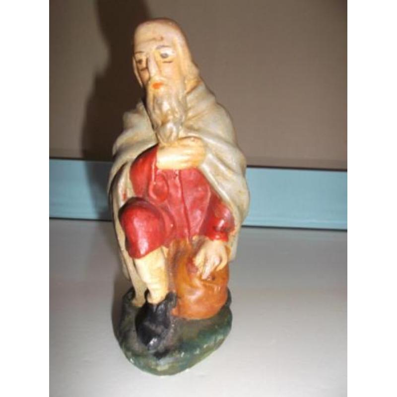 Oude kerst beeldjes