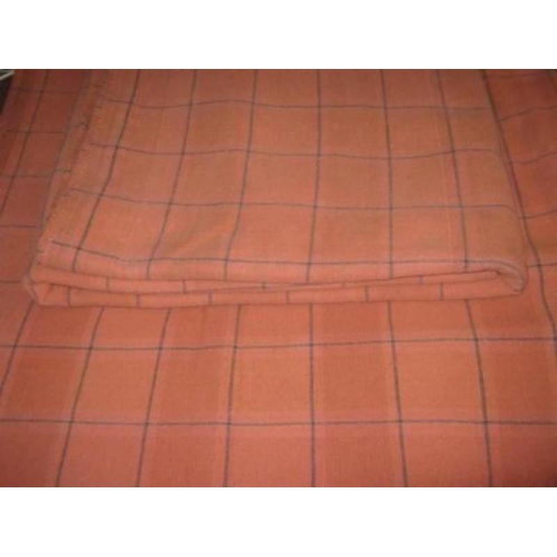 overgordijnen-stof, roze-rood, 2× 150×270 cm, katoen-linnen