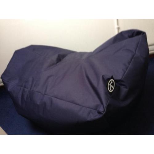 Bali "outdoor" marineblauwe loungestoel +vulling (lc zitzak)
