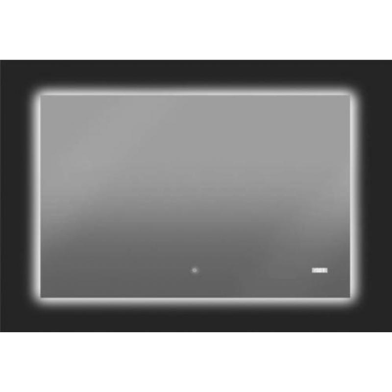 Badmeubel Frozen Solid Surface 100Cm Met Ledspiegel