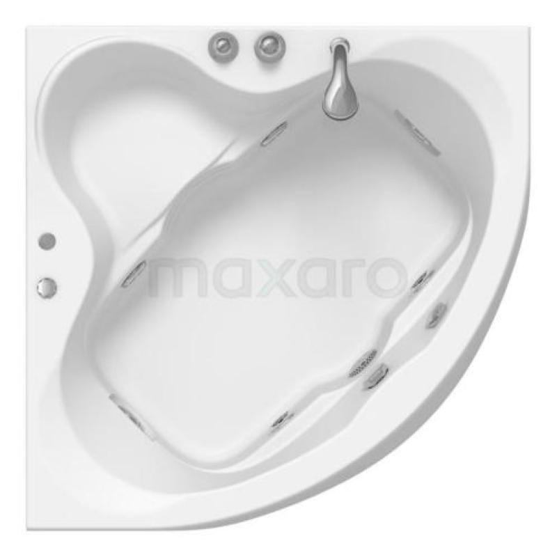 Whirlpool bad Donau, Watermassage, 130 x 130 cm