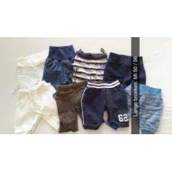 Babykleding jongen maat 50-56