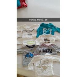 Babykleding jongen maat 50-56