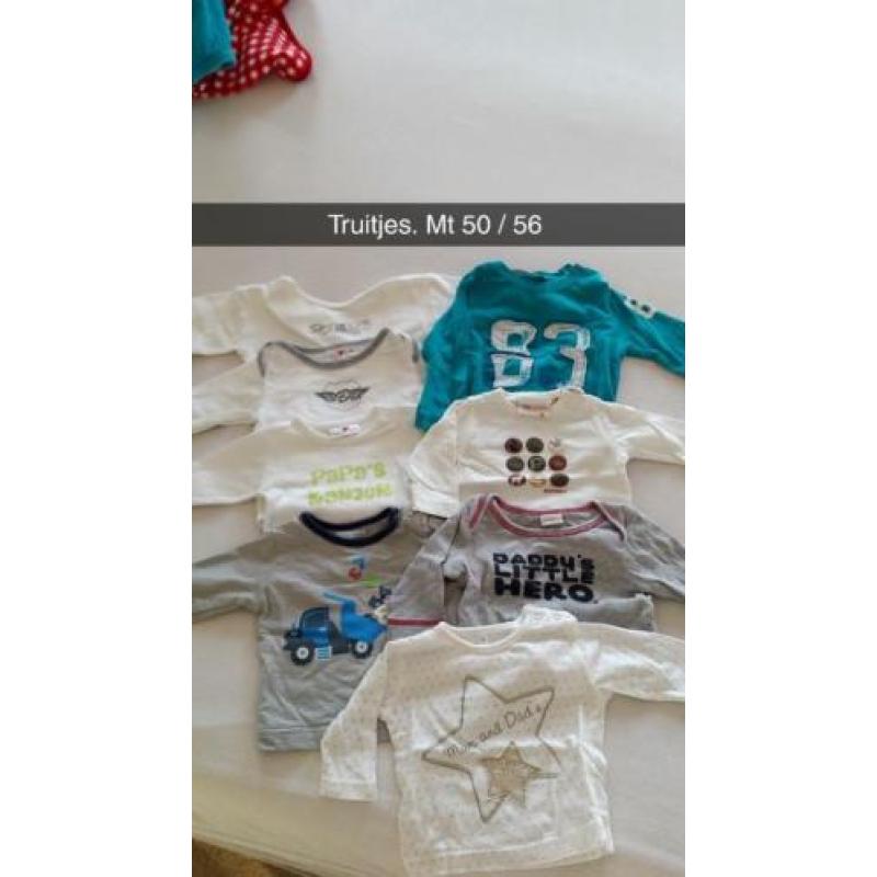 Babykleding jongen maat 50-56