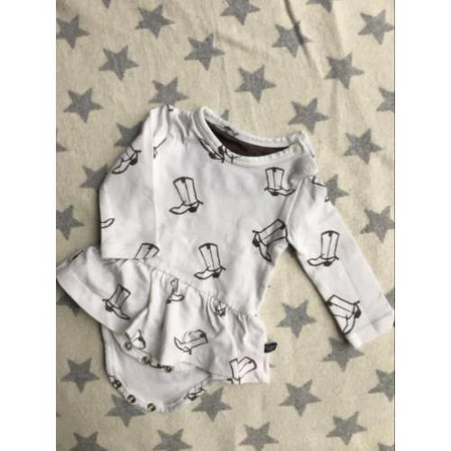 Noeser romper jurkje cowboy 50 56
