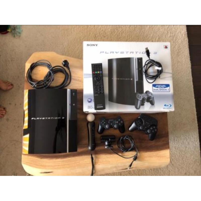 Sony PlayStation 3 (80 GB) + accessoires te koop