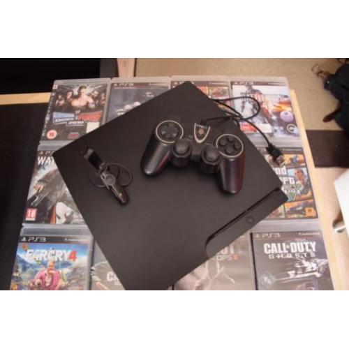 Playstation 3 + 14 games + accesoires