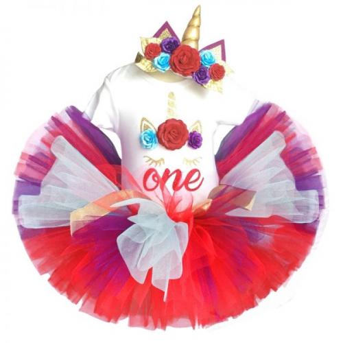 Cakesmash outfit kleding - Eenhorn Fullcolor