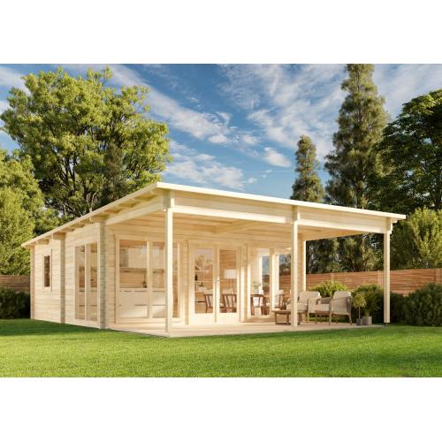 Tuin- en Recreatiewoning Carroz-Modern 70 ISO