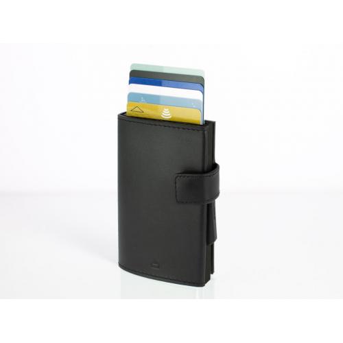 Ögon Cascade Wallet Snap Full Black